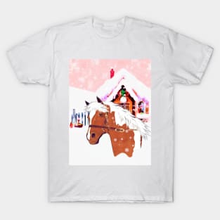 Horse Lovers Christmas Decoration T-Shirt